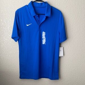Nike Golf Dri-FIT Polo Shirt – Men’s Small –Blue – Short Sleeve